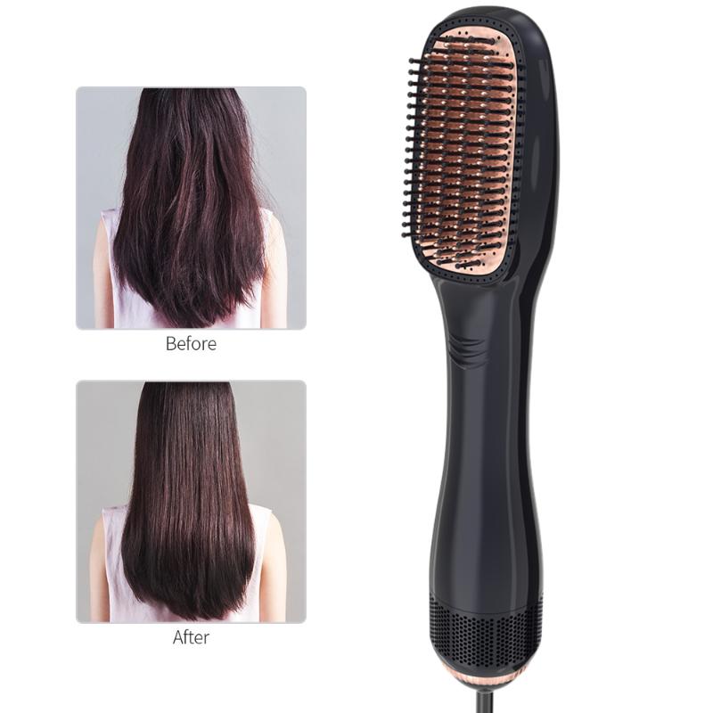 Electric Hair Brushes 1200w Professional Dryer Brush For Straightener Air Blow Comb Hairdryer Hairbrush