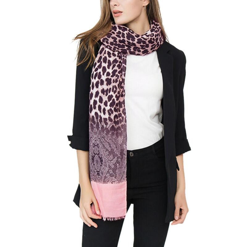 Scarves 2021 Est Fashion Women Leopard Silk Head Neck Satin Small Square Scarf Neckerchief Grace