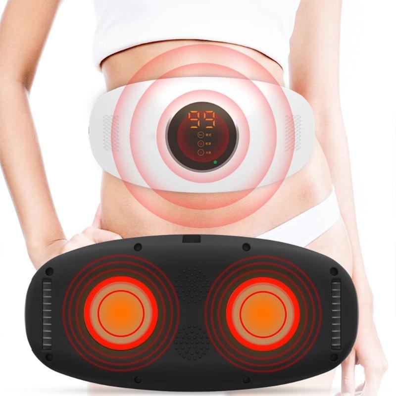 Electric Massagers Muscle Stimulator Intelligent USB Rechargeable EMS Fitness Belt LED Display Electrical Abdomin