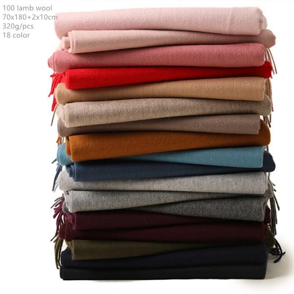 Scarves Naizaiga 100% Lamb Wool Thicken Women Big Size Shawl Men Winter , ,SN239