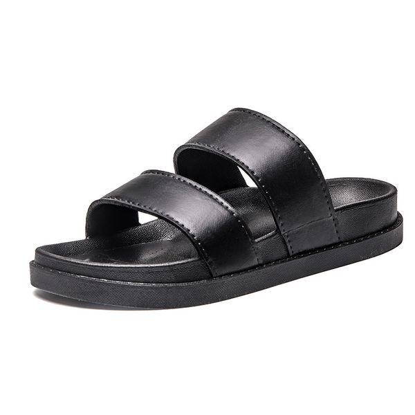 Men Women Slippers Summer Sandals Scuffs black white Sandy beach shoes Flip Flops Lady Gentlemen flip-flops