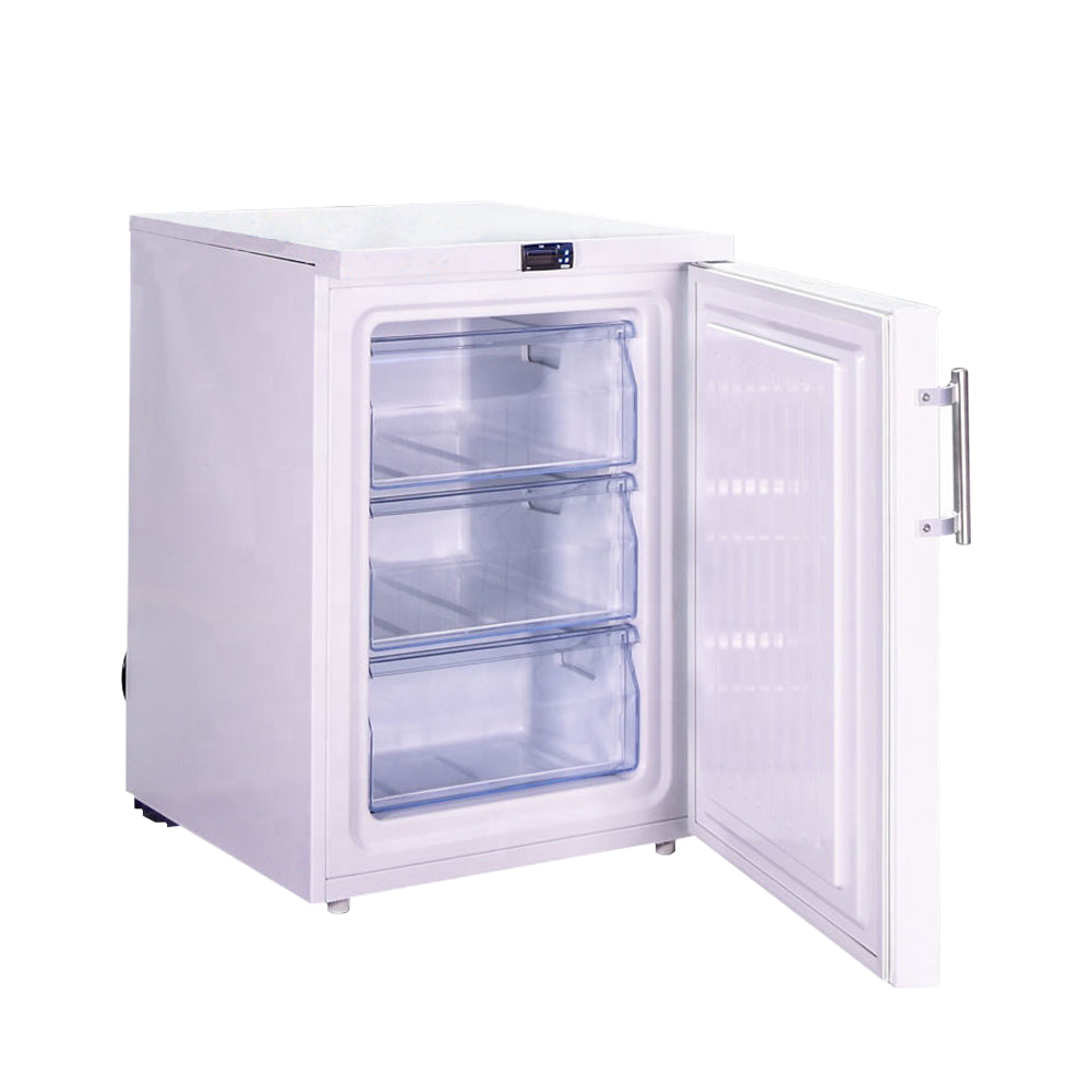 ZOIBKD Lab Supplies 98L -25Â°C---60Â° C- Vertical Ultra-Low Temperature Refrigerator Mini Portable Freezer
