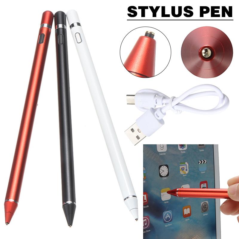 Stylus Pens 3 Colors Drawing Pen For IPad Tablet Compatible Android Mobile Phone USB Rechargeable