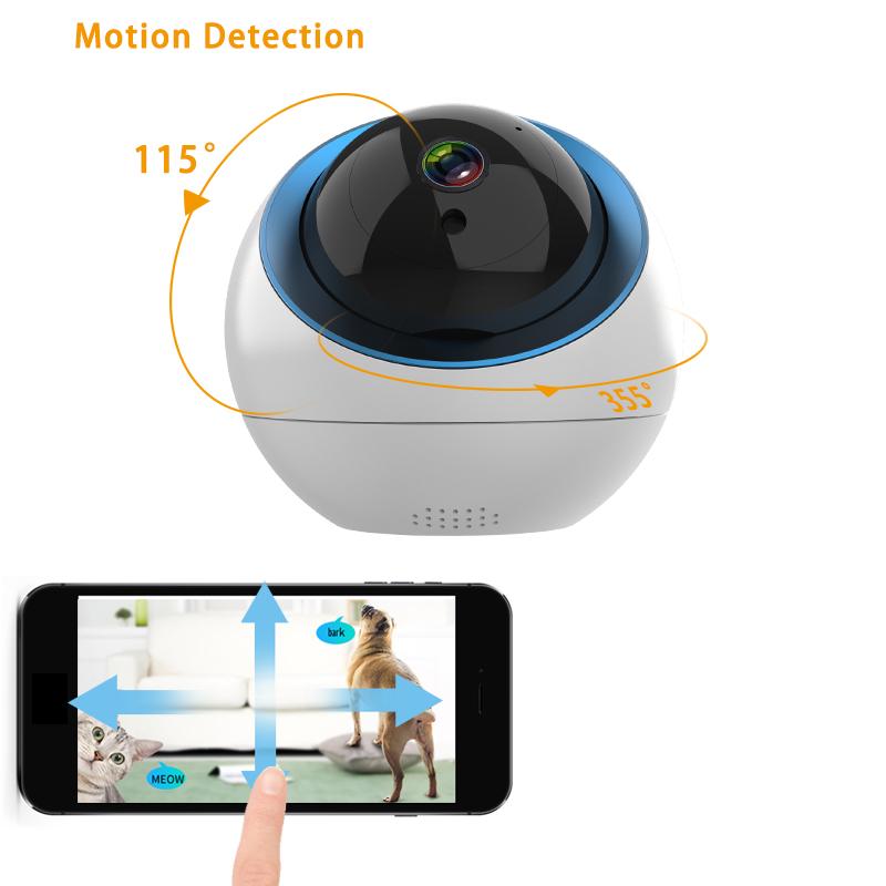 Cameras Auto Track 1080P IP Camera Surveillance Security Monitor WiFi Wireless Mini Smart Alarm CCTV Indoor YCC365