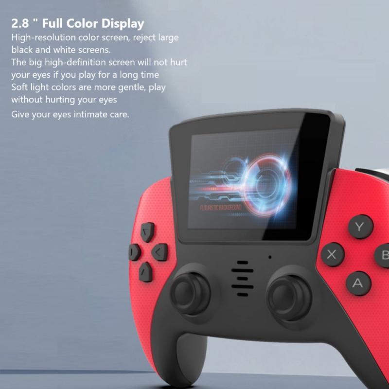 Game Controllers & Joysticks 2.8 Inch Mini Console Portable Built-in 1000+ Retro Video Games Pocket Player Handheld For Kids Gift