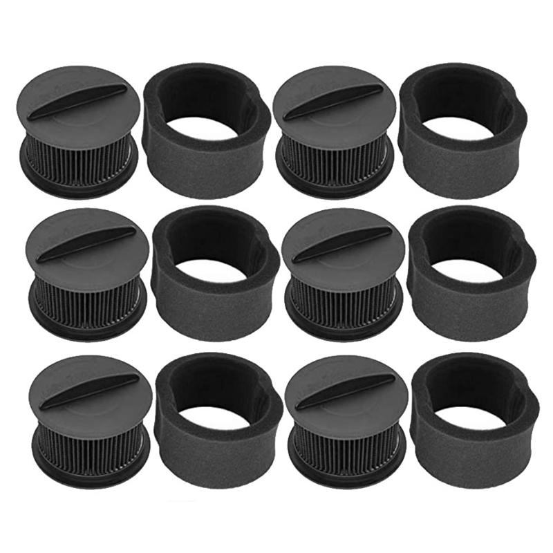 Vacuum Cleaners 6 Pack Replacement Filter For Bissell Power Force Inner, 32R9 Outer Set,Replaces Part 2037913
