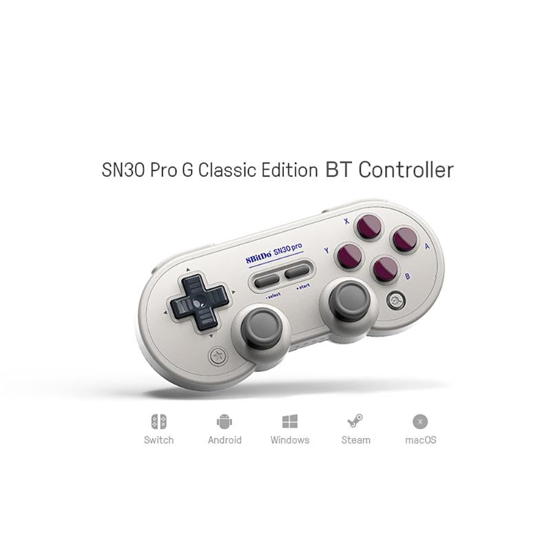 Game Controllers & Joysticks 8Bitdo SN30 PRO Pad Retro Classic Controller Bluetooth Gamepad For Switch Rumble Vibration