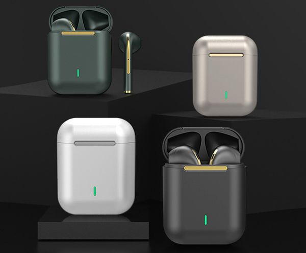 TWS Bluetooth Earbuds Stereo True Wireless Gaming Headset Waterproof Headphones In Ear Handsfree Earphones For Mobile Phone J18