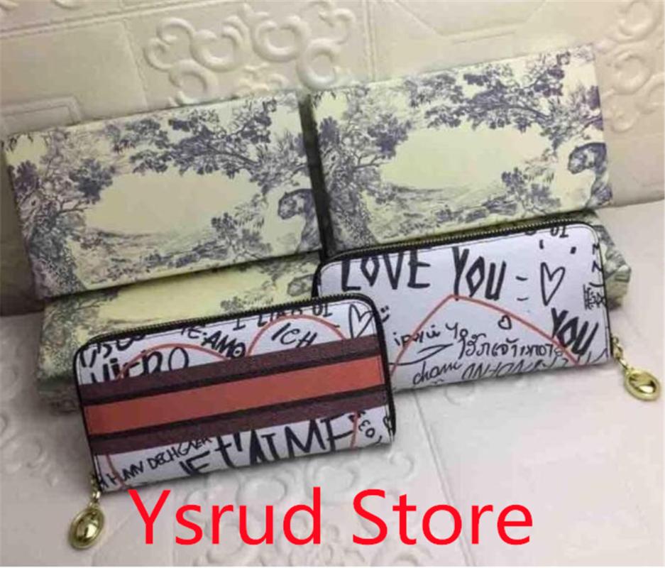 Wallets 2021 Lady Designers Fashion Women Card Holders Purse High Quality Classic Wallet Multi-card Pattern Hand Bag With Box