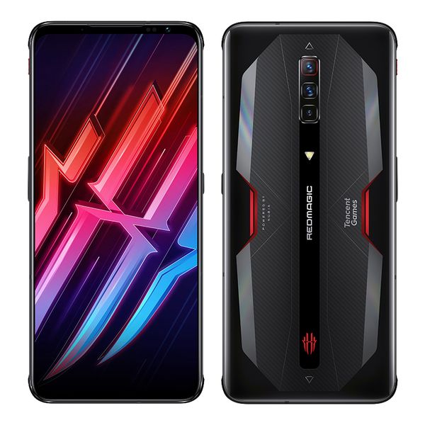 Original Nubia Red Magic 6 5G Mobile Phone Gaming 8GB RAM 128GB ROM Snapdragon 888 64MP Android 6.8&quot; AMOLED Full Screen Fingerprint ID