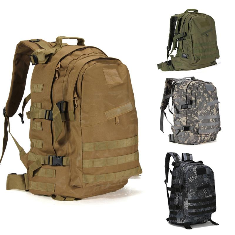 Backpack 55L 3D Outdoor Sport Military Tactical Backpacks Climbing Camping Hiking Trekking Rucksack Travel Bag
