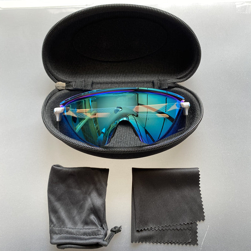 UV400 bicycle glasses 9471 Men women outdoor sport cycling eyewear bike sunglasses Riding goggles one lens with case