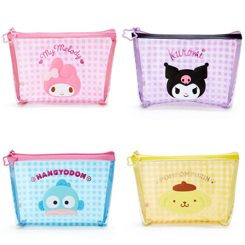 Cosmetic Bags & Cases Cute Kawaii Clear Makeup Bag Storage PVC Travel Make Up Organizer Waterproof Transparent Toiletry Beauty Case