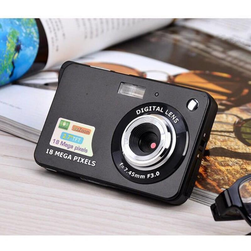 Digital Cameras 2.7 Inch Ultra-thin 18 MP Hd Camera Children&#039;s Video Students Birthday Gift