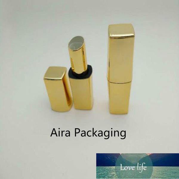 Bottle Gold Cosmetic Lip Balm Container 11.1mm Top Grade Plastic Lipstick Tube Elegant Magnetic