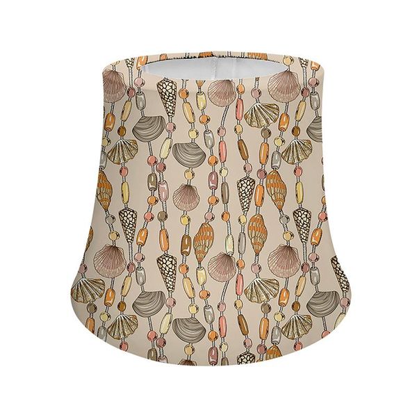 Lamp Covers & Shades Vintage Tribal Pattern Cloth Lampshade Covers, Dust-Proof Fabric Table Cover With Spider Frame,Home Decorative Light