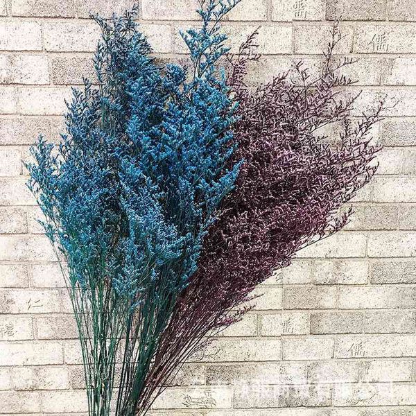 40-45cm Natural Dried Lover Grass&Valentine Grass Plant,Real Preserved Fresh Flower Bouquets, Dancing Flower for Home Decoration 210624