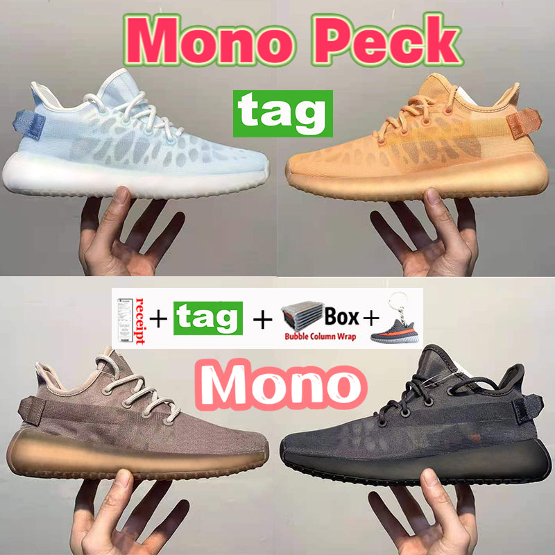 Top Mono Pack V2 Running shoes ice Blue clay cinder white men sport sneakers Cool Summer women fashion trainers with box