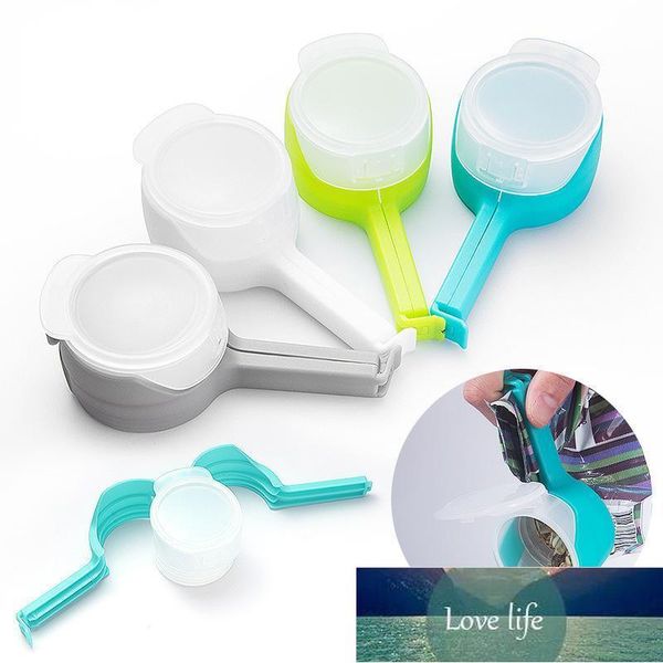 1Pcs Snack Sealing Clips For Seal Solid Color Multi-function Keeping Fresh Moisture-proof Kitchen Tools Storage Bag Clip PP Factory price ex