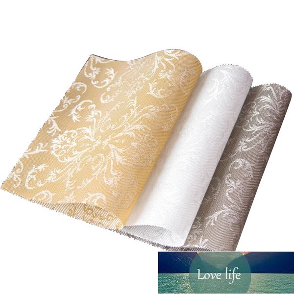 Plastic Table Mat Coaster Waterproof Pad Practical Slip-resist Placemat For Dining Kitchen Accessories Decoration Home