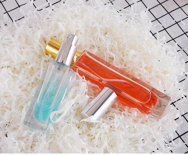 Portable Colorful Glass Perfume Bottle 50ML Glass Perfume Bottles