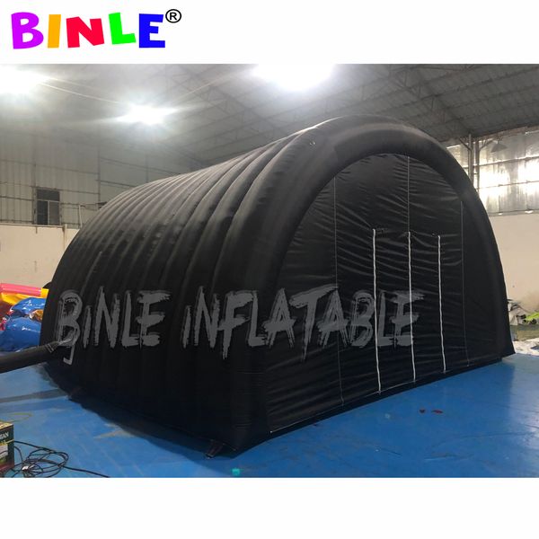 Custom any size 6x6x3.5meters Advertising Inflatables Tunnel Tent,Building Lawn Event Gaming Room Shelter Structures Work Blackout For Sale