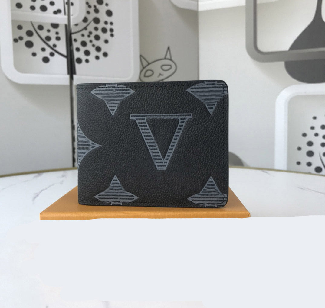 2021 Fashion flowers designer zipper wallets luxurys Men Women leather bags High Quality Classic Letters coin Purse Original Box Checkered card hold