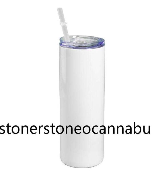 20oz Tumblers Sublimation Blanks Tumbler water bottle Stainless Steel Coffee Mugs Beer Classic Cup With Lid straws