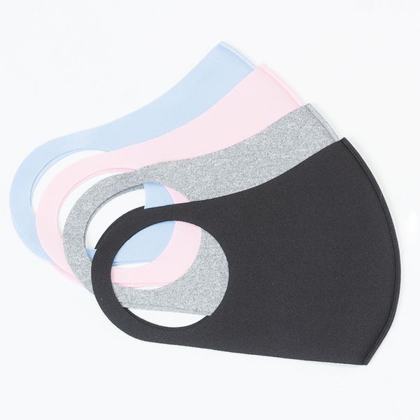 Ice Silk Adult Kid Face Mask Anti Dust Face Mouth Cover Pm2.5 Mask Respirator Dustproof Anti-bacterial Washable Reusable Masks in Stock