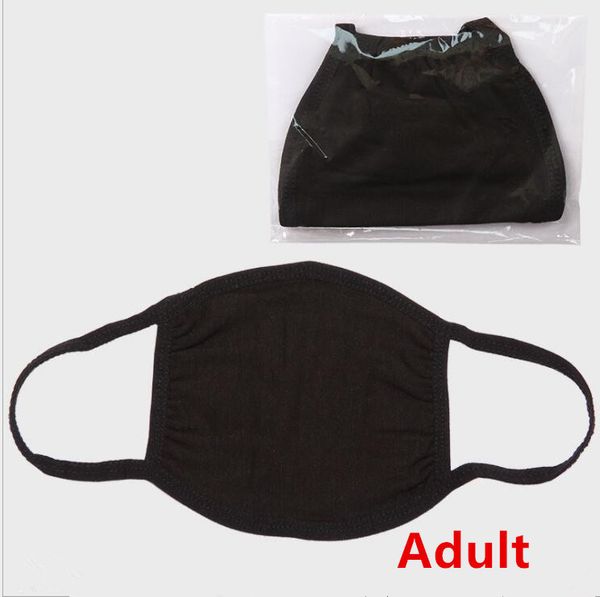 Dust Black Fashion Face Mask Designer Cotton Anti Mouth Mask Muffle Mask Cycling 100% Cotton Washable Reusable Cloth Masks FY9043