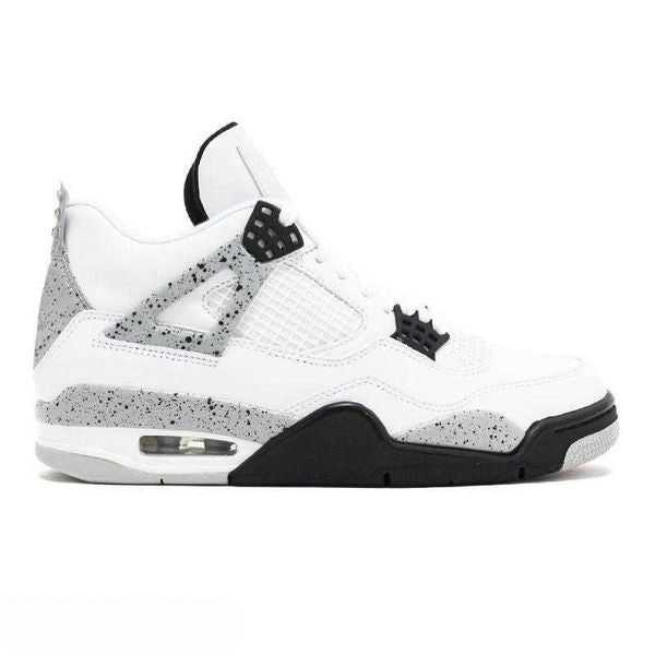 Basketball Shoes 4s Cool Grey 4 Men Women What The White Cement Flight Nostalgia Motorsports Sneakers5GD6