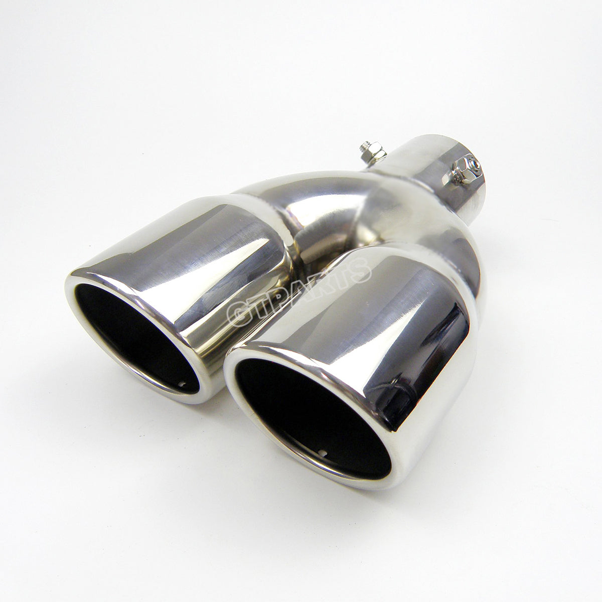 Stainless Steel round Dual Twin Exhaust muffler Pipe Tail Tip For BMW E30 E32 E34 E36 E46