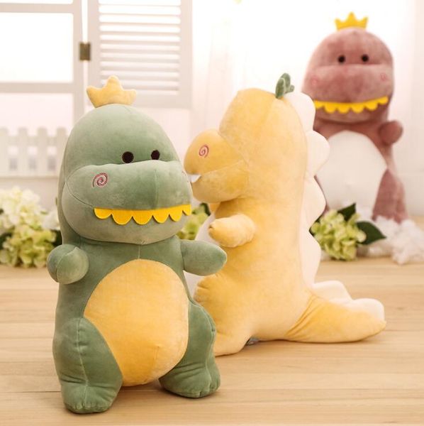 Cute dinosaurs plush toy girl accompany sleeping dolls to sleep pillow dinosaur doll to send baby child Children&#039;s toys gift sofa Decor