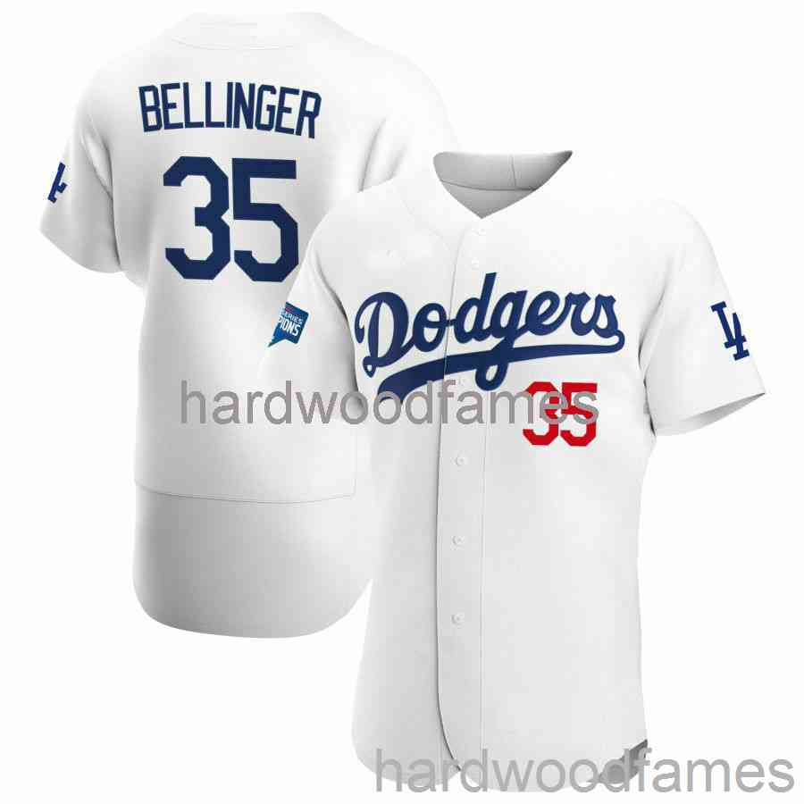 Custom Cody Bellinger #35 2020 World Series Jersey Stitched Men Women Youth Kid Baseball Jersey XS-6XL