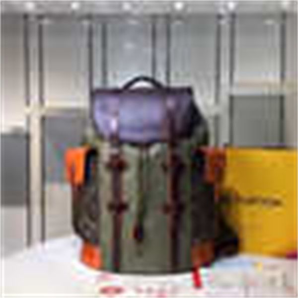 matching Oxidized Water ripple color Brand Christopher Backpacks Fashion Women Shows Designer Leather Business Totes Messenger Bags Luxury