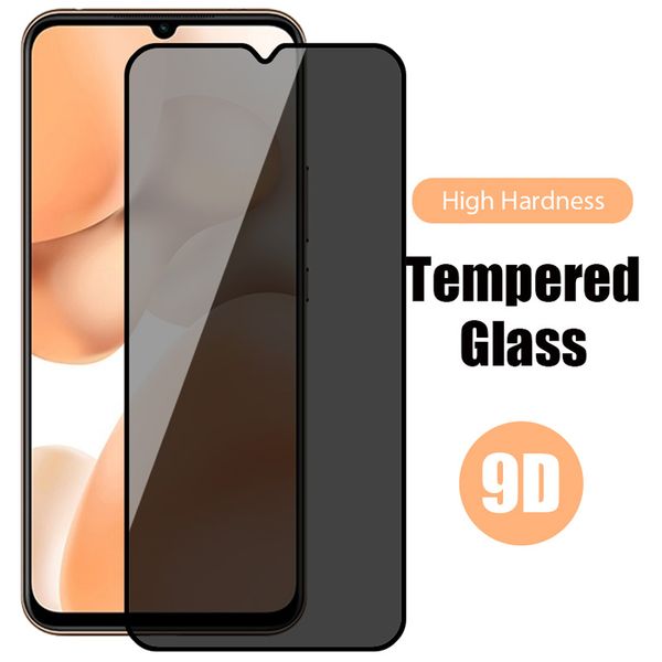 Cell Phone Screen Protectors Anti Spy 9D Hardness Safety Film for Huawei P Smart Pro 2019 Z 2020 2021 Temperd Glass for Huawei