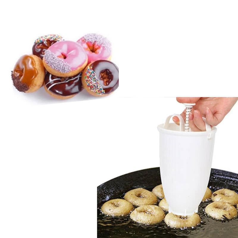 Baking Moulds Donut Maker Diy Making Light Artifact Creative Fast Easy Waffle Doughnut Machine Kitchen Dessert Tool