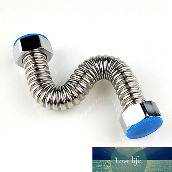 G1-2&quot; Stainless Steel Corrugated Supply Hose Bathroom Water Heater Connector Plumbing Pipe Durable Expandable Hose Tube Factory price e