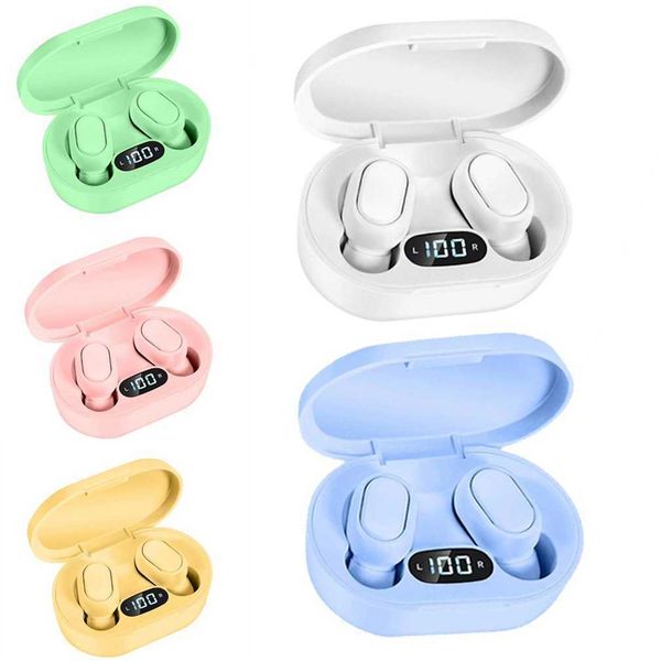 E7s In-ear Bluetooth-compatible Hadset Wireless Touch Control Headphone Sport Headset Waterproof Music Earphones for Smartphones