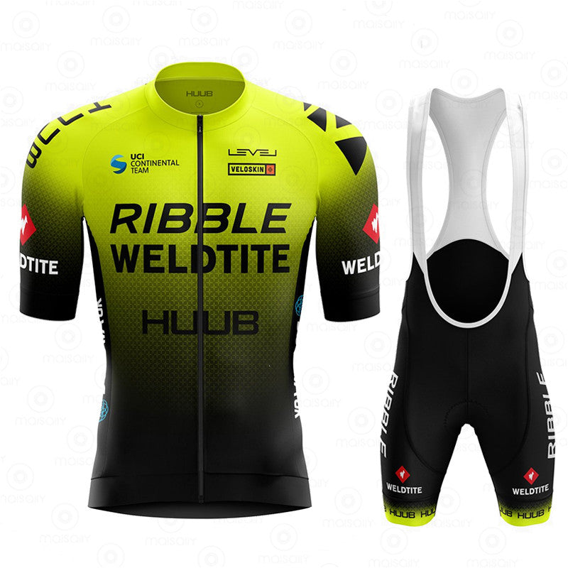New Cycling Jersey Set 2021 HUUB Breathable Pro Team Bicycle Jersey Cycling Clothing Bib Shorts Suits Bike Wear Jersey Clothes