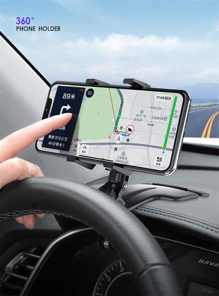 Multifunctional Vehicle ZJ072 Mounts Car Holder Phone Holders For Universal 3-7 inch Mobile Phones X11260A s s