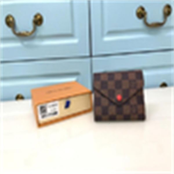 Pouches Wallet Long Brand Chess Flip Short Designer Real Leather Compact Luxury Wallets Chain Wallet 3yfnn61700 Key Card Holders Red Phone C
