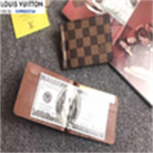Women Card Brand Long Wallet Designer Coffee Grid Luxury Real Leather M123 Wallets Chain Us Pouches Key Dollar Holders Clip Phone Cases Purs