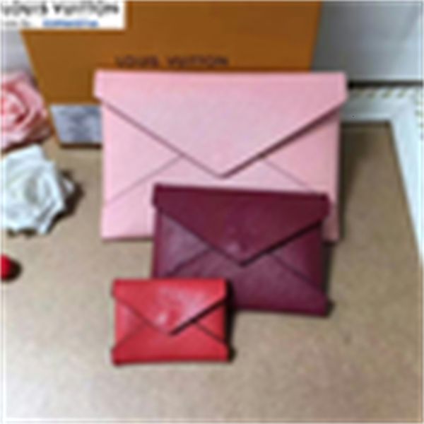 Holders Brand Designer Luxury Key M62034 Three in One Card Handbag Women Real Leather Pouches Long Wallets Chain Phone Wallet Cases Purse Cl