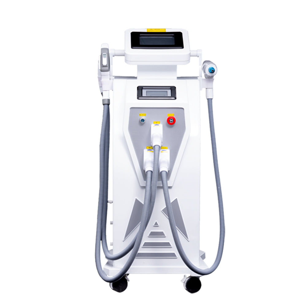 2021 wholesale 3 in 1 ipl hair removal device epilator rf nd yag laser machine to remover spot pigment opt hairremoval machine