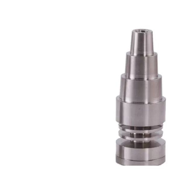 Male Universal Domeless Hand Tools Titanium Nail 4 IN 1 14mm 18mm Dual Function GR2 for Wax Oil Hookah Water Pipes