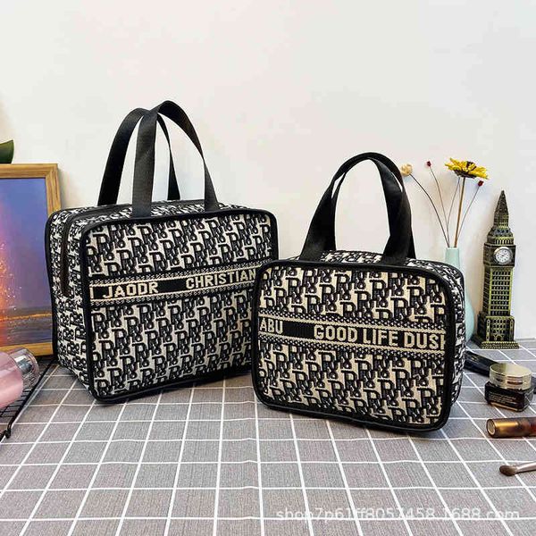 Cosmetic Bags Handbagsnet Red Ins Portable Qianniage Large Capacity Storage Artifact Washing