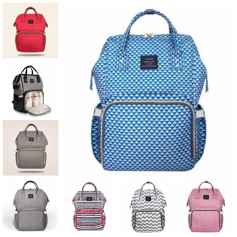 Diaper Mommy Bags Nappies Maternity Backpacks Designer Handbags Mother Nursing Travel Bags Tote Changing Outdoor Organizer B7649