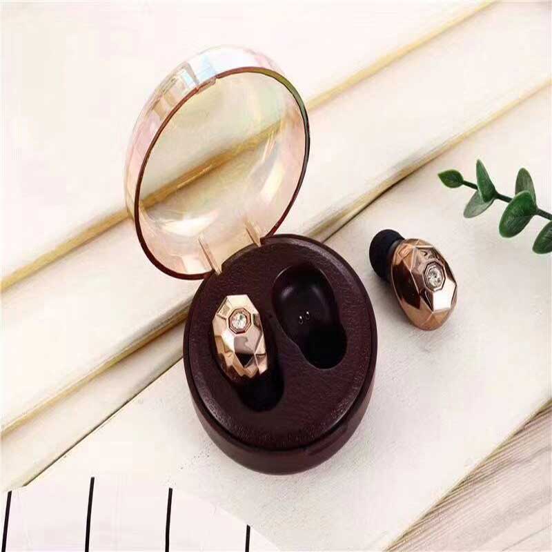 Fashion Stylist Wireless Bluetooth EarBuds TWS Headphone High Quality In-Ear Earphones New Style Charging Box Headset 2 Color