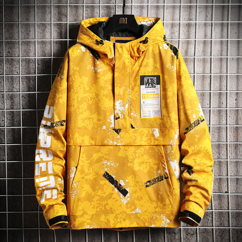 Marchwind New Casual Men&#039;s Jackets Waterproof Spring Hooded Coats Men Outerwear Casual Brand Male Clothing Bomber Jacket